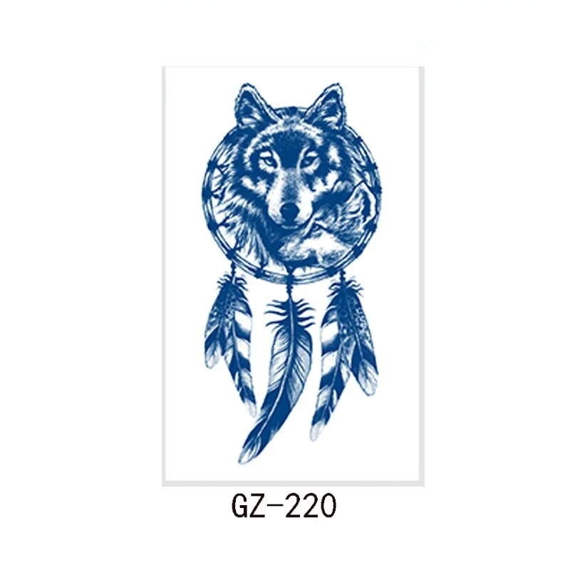 Net Red Herbal Juice Tattoo Sticker Semi-permanent Waterproof Sweat Resistant Tattoo Masking Scar Tattoo Sticker