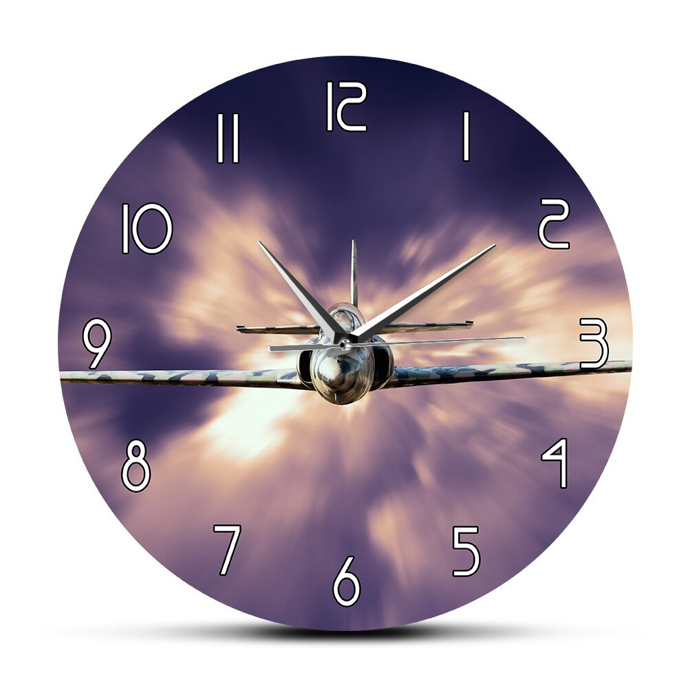 

Airplane - Frameless Acrylic Wall Clock, 501 Original