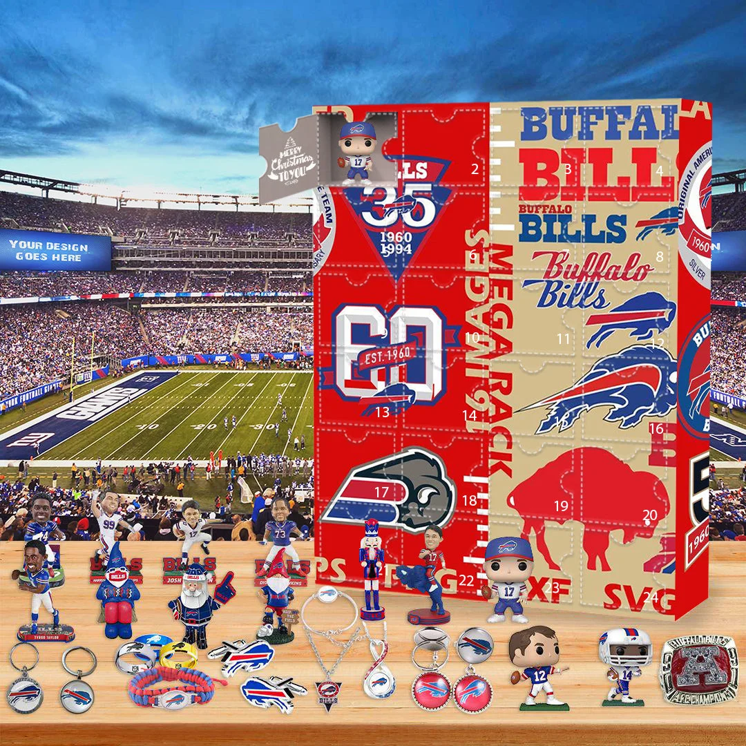 Buffalo Bills Advent Calendar The One With 24 Little Doors
