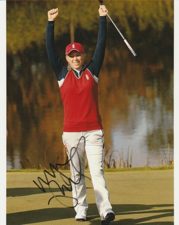 MORGAN PRESSEL SIGNED LPGA GOLF 8x10 Photo Poster painting #6 Autograph PROOF