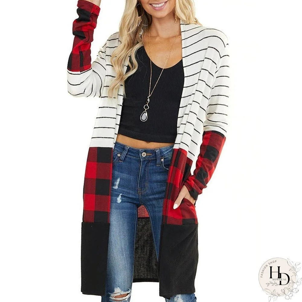 Street Hipster V-neck Straight Sweater Women's Sweater