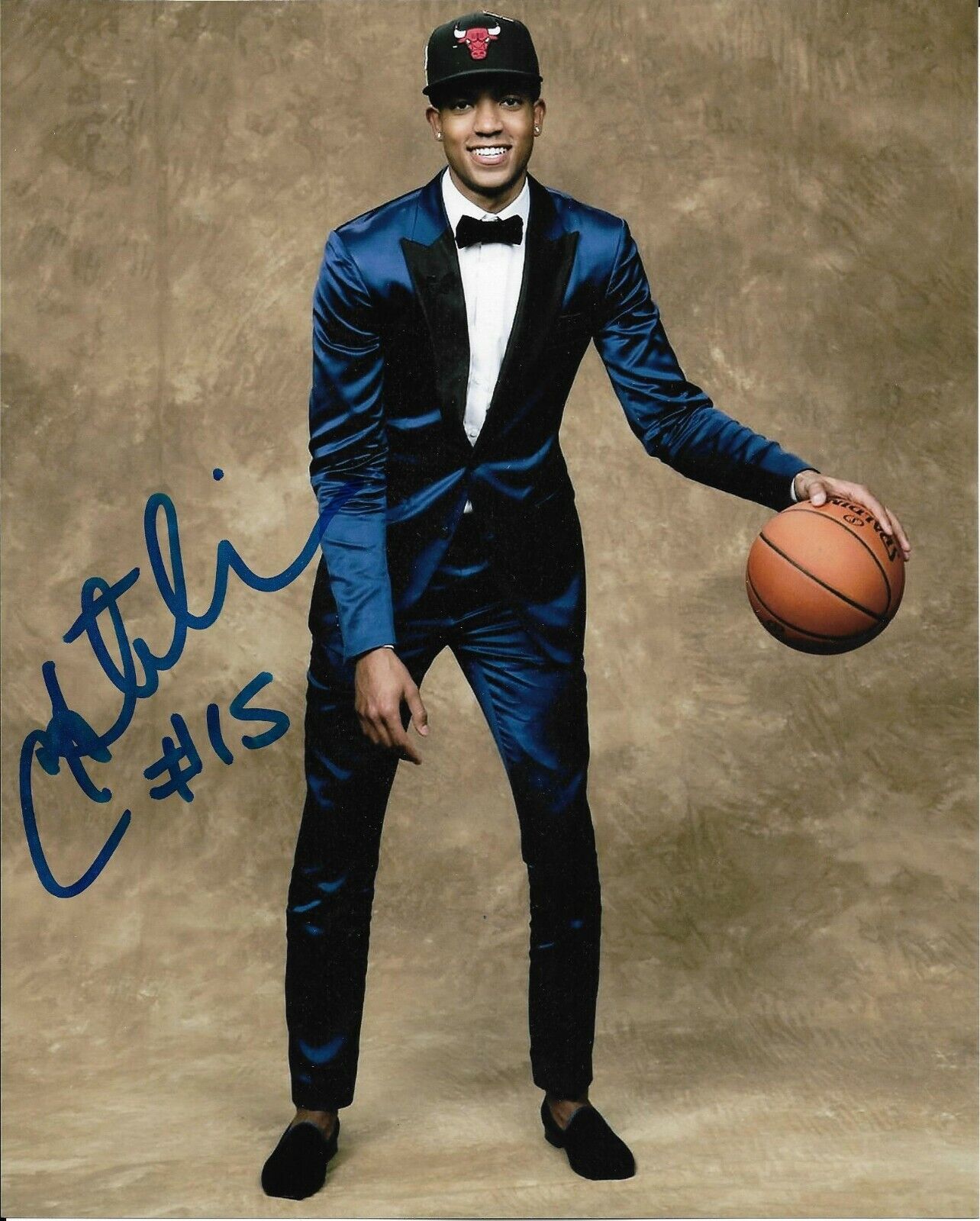 CHANDLER HUTCHISON signed autographed CHICAGO BULLS 8x10 Photo Poster painting w/ COA