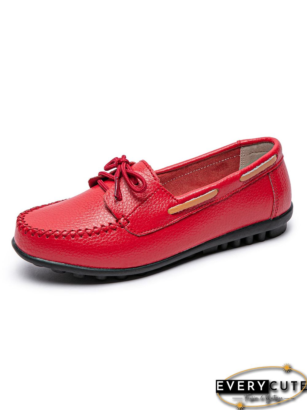 Retro Casual Simple Lace-up Flat Shoes