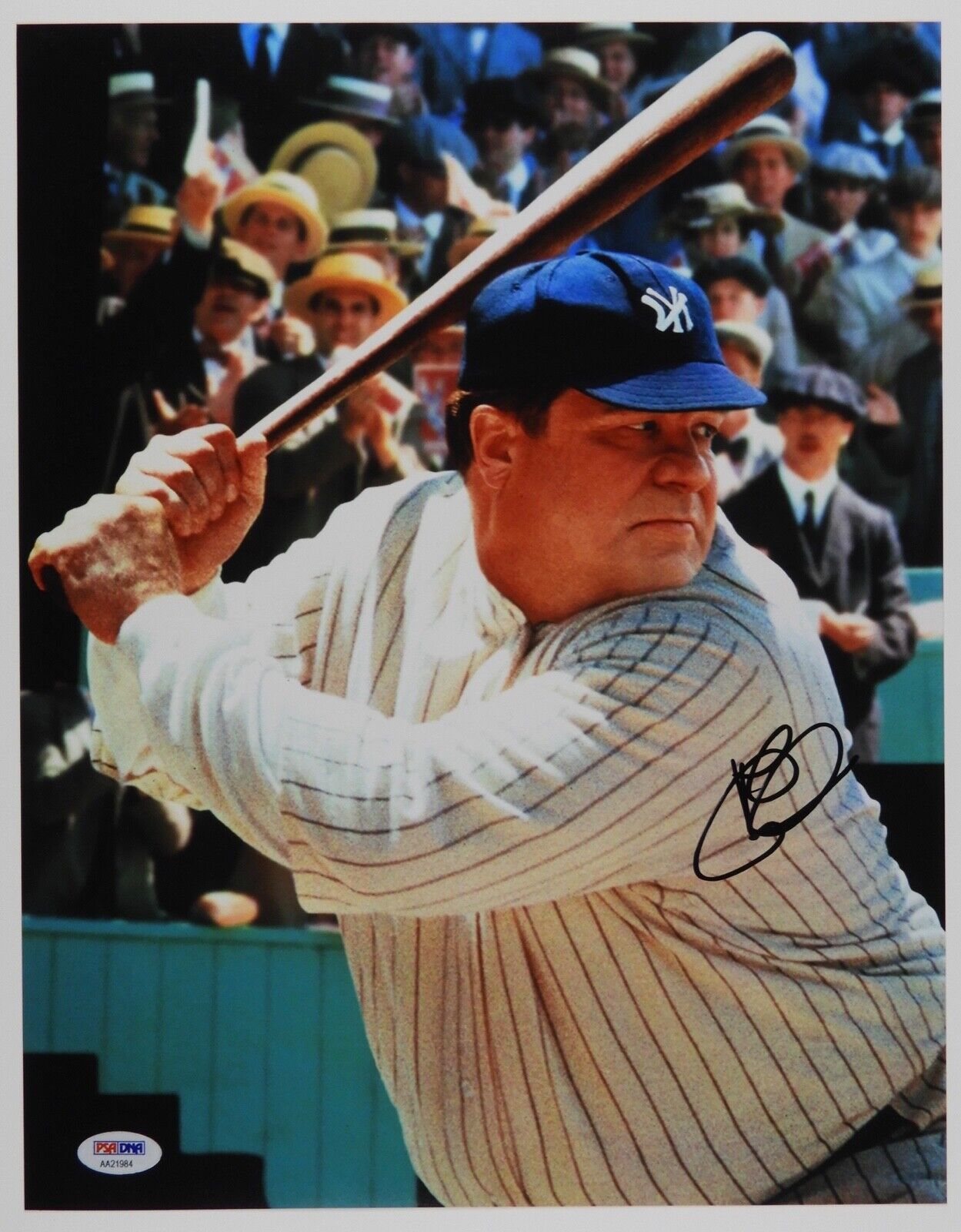 John Goodman Autograph PSA 11 x 14 Signed Photo Poster painting Babe Ruth