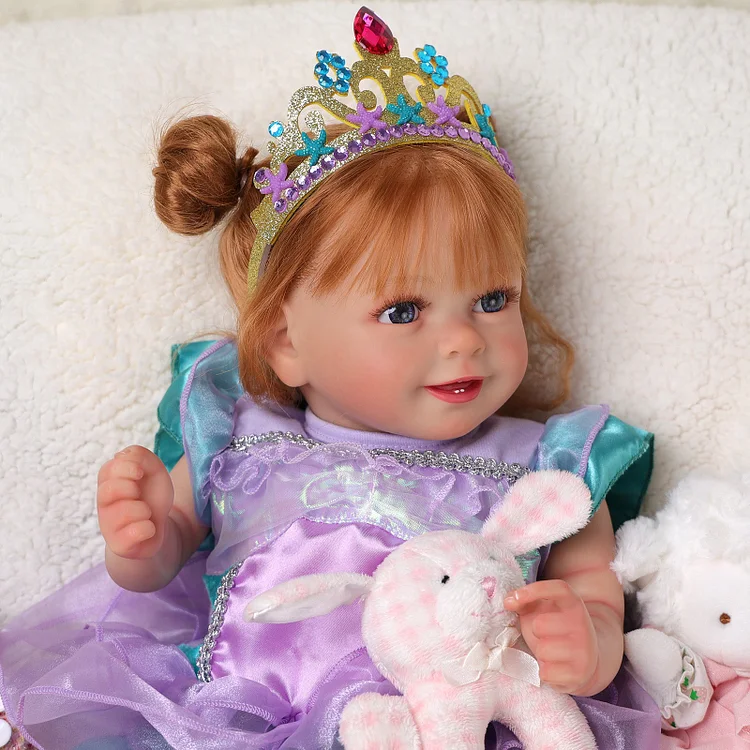 BABESIDE 18 Inch American Girl Doll With Princess Dress & Accessories