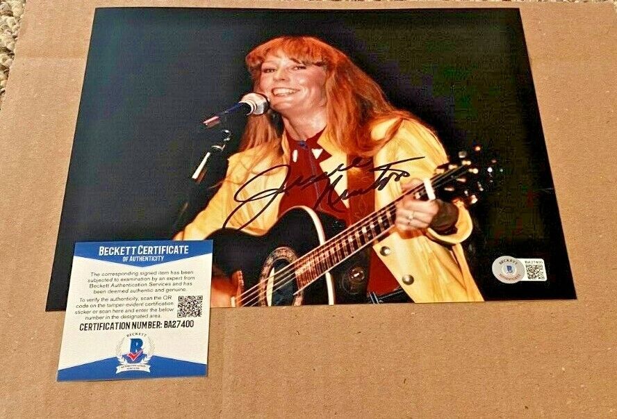 JUICE NEWTON SIGNED COUNTRY MUSIC 8X10 Photo Poster painting BECKETT CERTIFIED