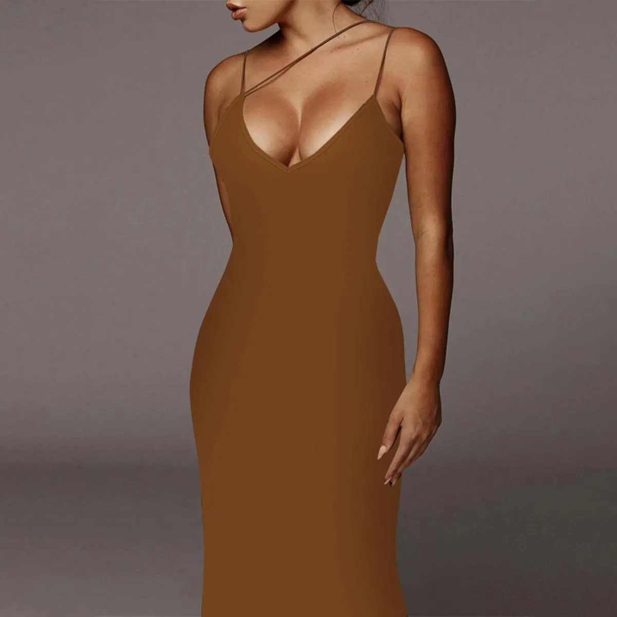 Women's All Over Leopard Print Asymmetrical Cami Dress, Elegant Sleeveless Spaghetti Strap Bodycon Fit Dress for Party Club Night Out, Fashion Chic Sundress, Ladies Summer Clothes, Midi Dress, Womenswear (Light&thin fabic) Women's All Over Leopard Print Asymmetrical Cami Dress, Elegant Sleeveless Spaghetti Strap Bodycon Fit Dress for Party Club Night Out, Fashion Chic Sundress, Ladies Summer Clothes, Midi Dress, Womenswear (Light&thin fabic)