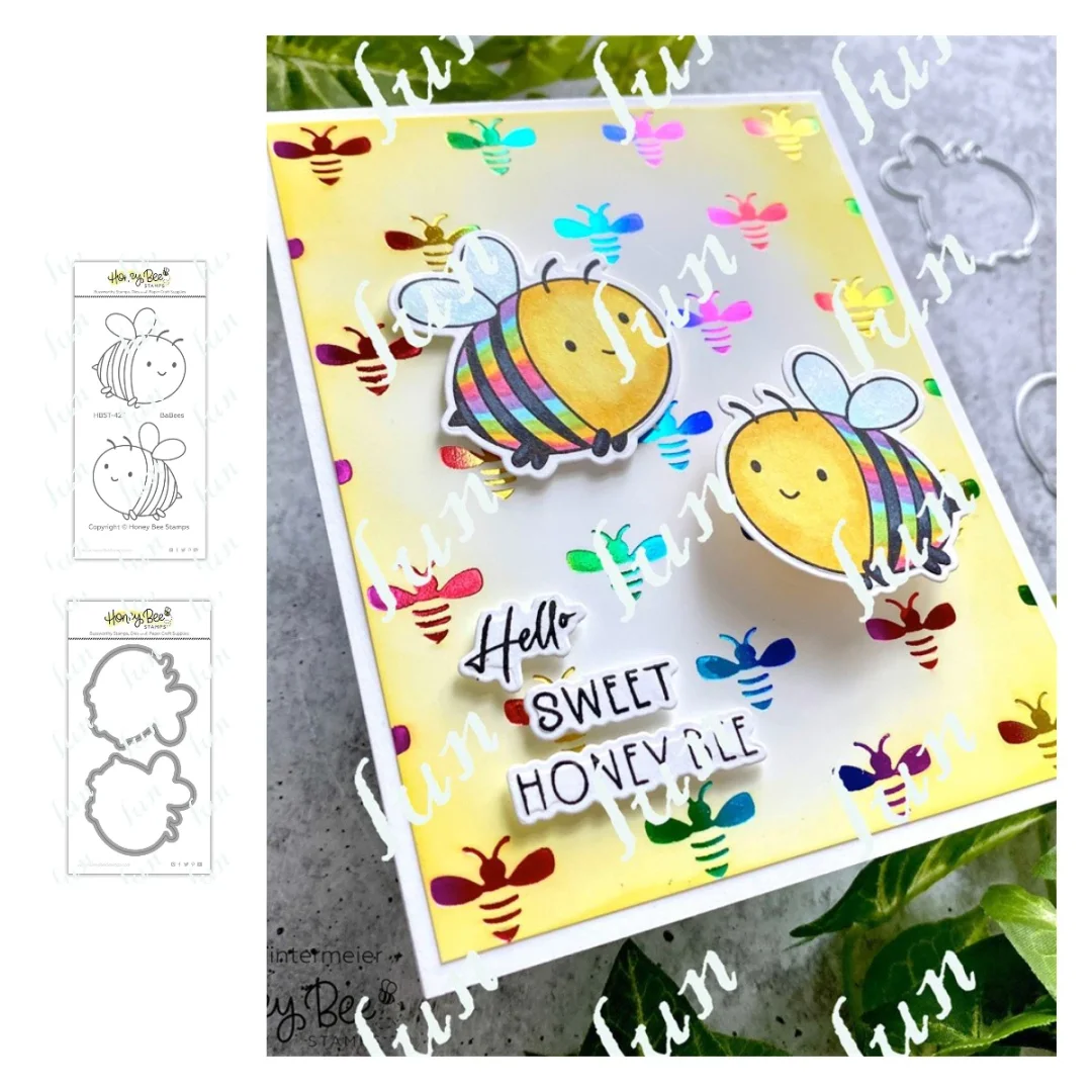 Nigikala 2022 Hot Sale New Babees Bee Scrapbooking Decoration Clear Stamps Stencil Diy Embossing Gift Paper Card Craft Metal Cutting Dies