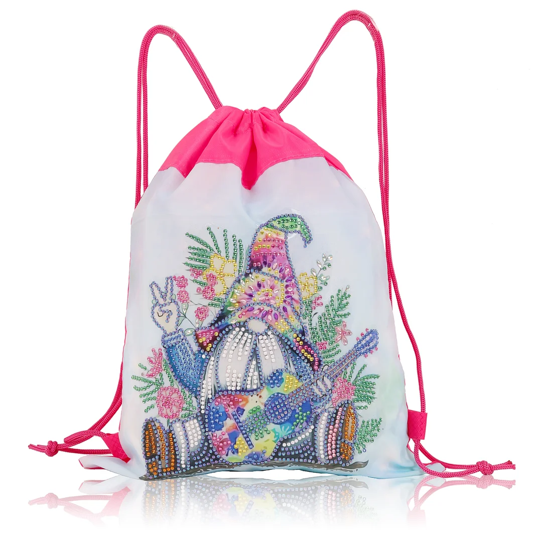 DIY Diamond Painting Fashion Drawstring Bag - Goblin