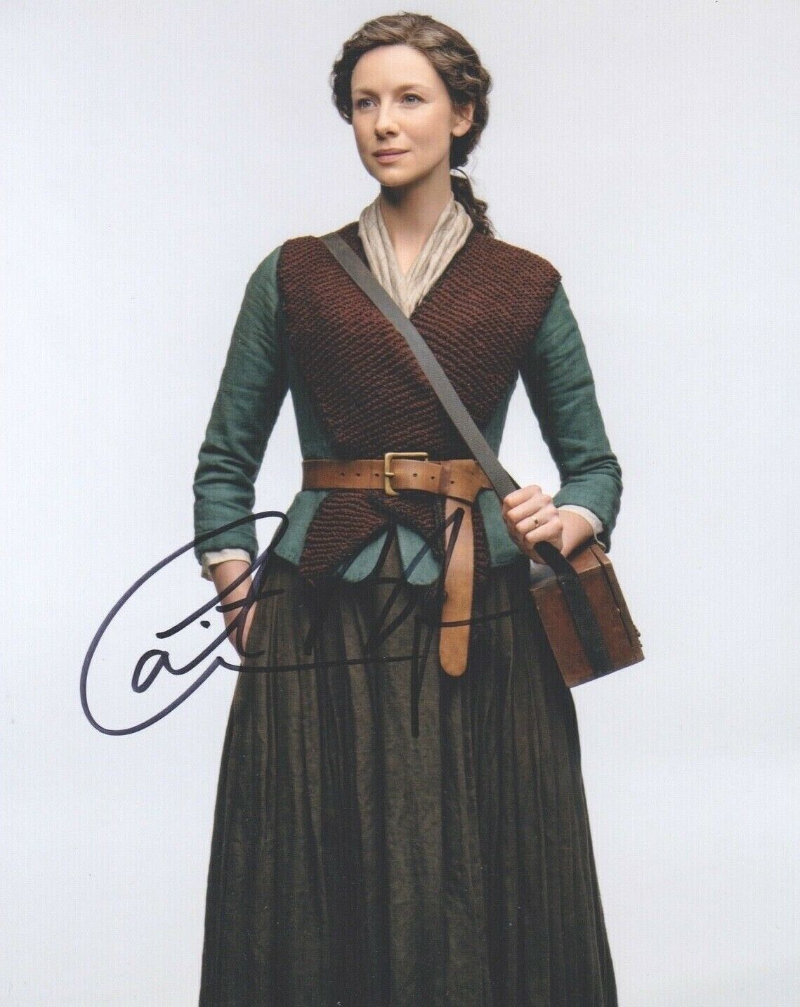 Signed Original Color Photo Poster painting of Caitriona Balf of Outlander