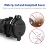 60W Car Motorcycle Charger 12V/24V QC 4.0 Type C QC 3.0 USB Fast Charging Socket