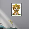 Diamond Painting-DIY Crystal Rhinestone Sunflower Fox