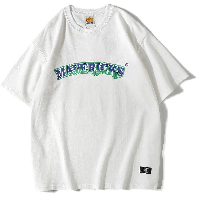 Man Summer T Shirt Letter Print