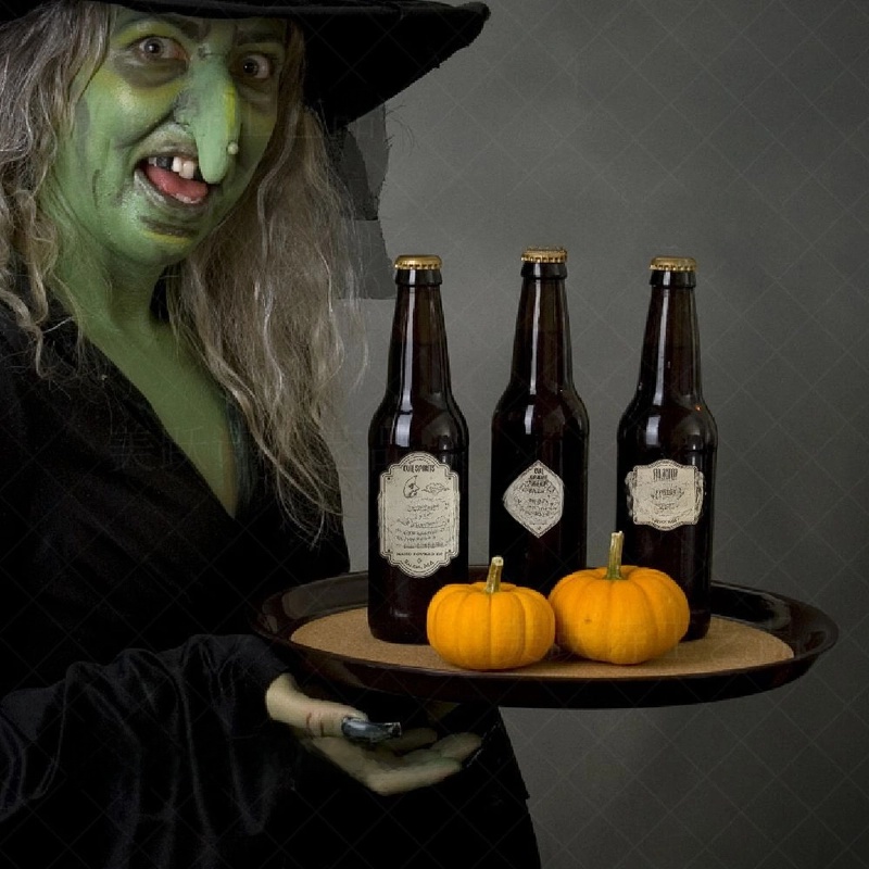 Halloween Minimalist Letter Paper Holiday Daily Party Party Stickers