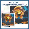Diamond Painting -DIY Round Drill Butterfly Moon(40x40cm)