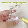 Boucle &agrave; Tricoter au Crochet R&eacute;glable