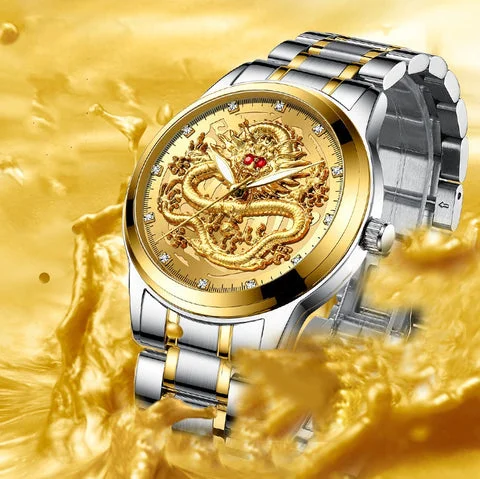 Men's Watch - Golden Dragon