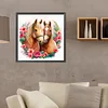 (40*40cm)Horse - Full Round Drill Diamond Painting