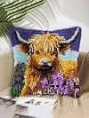 Animal-DIY Latch Hook Rug Pillowcase Kits 43*43cm
