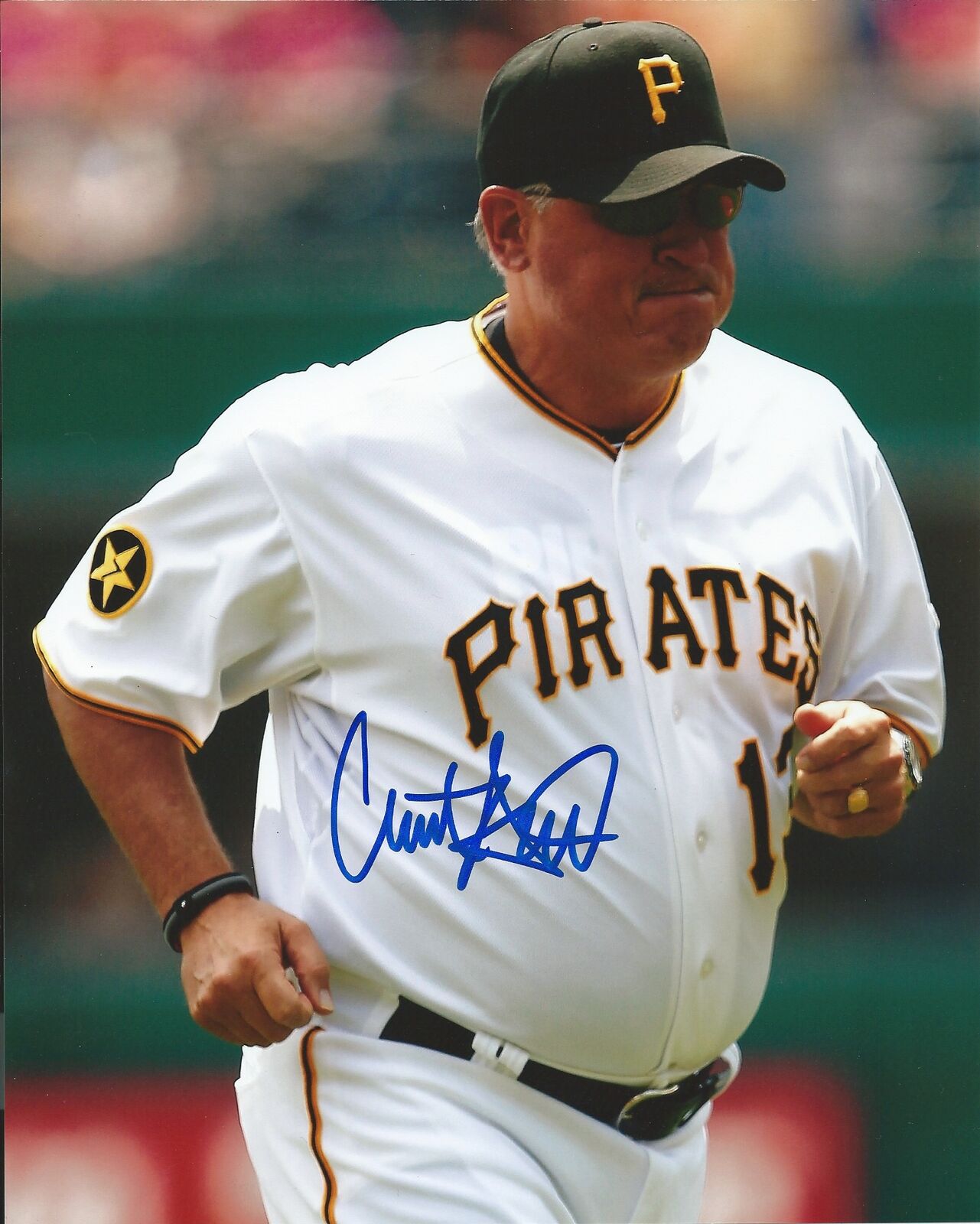 Clint Hurdle signed autographed Pittsburgh Pirates 8x10 Photo Poster painting w/COA PROOF