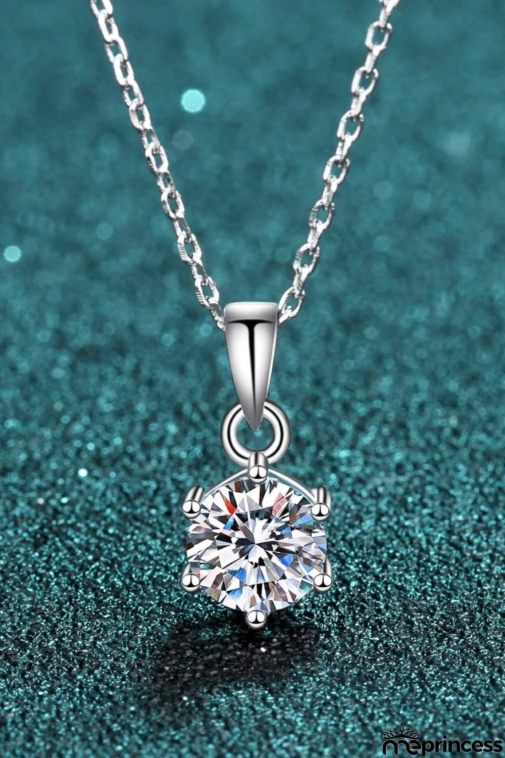 Get What You Need Moissanite Pendant Necklace