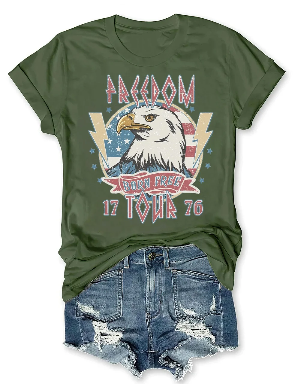 Retro 4th of July T-Shirt