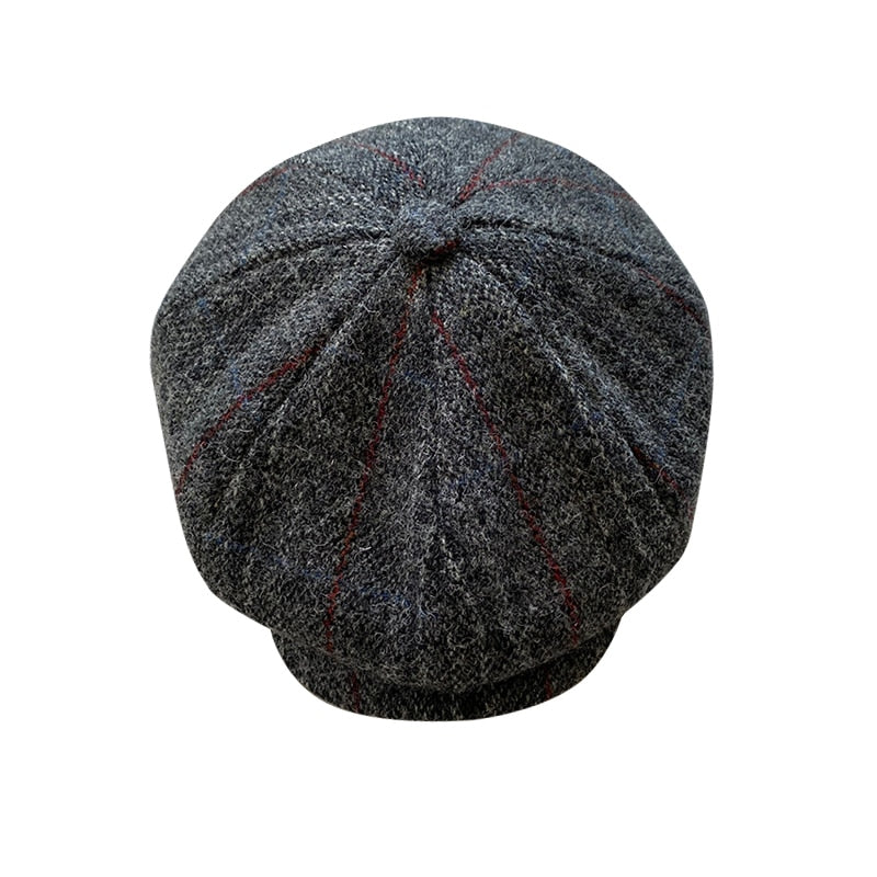 The Newsboy Herringbone Octagon