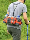 Men Women Cycling Backpack with Bottle Holders & Shoulder Straps Travel Backpack