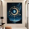 Moon-14CT Stamped Cross Stitch 40*60cm