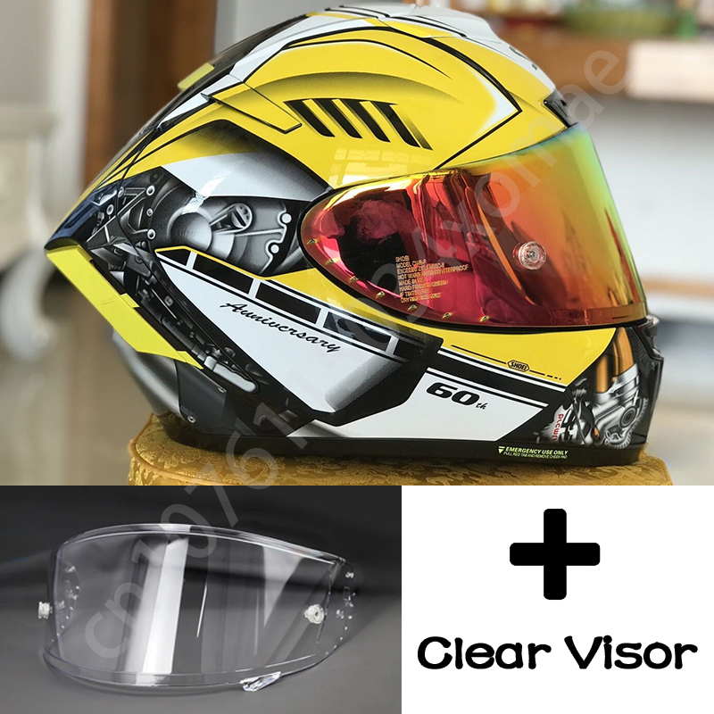 Shoei Motorcycle Full Face Helmet X-Spirit III YZF-R1M Special Edition Copy Helmet X-Fourteen Sports Racing Equipage Motorcycle Helm