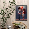 Diamond Painting -DIY Full Square Drill Valentines Day Couple(35x45cm)