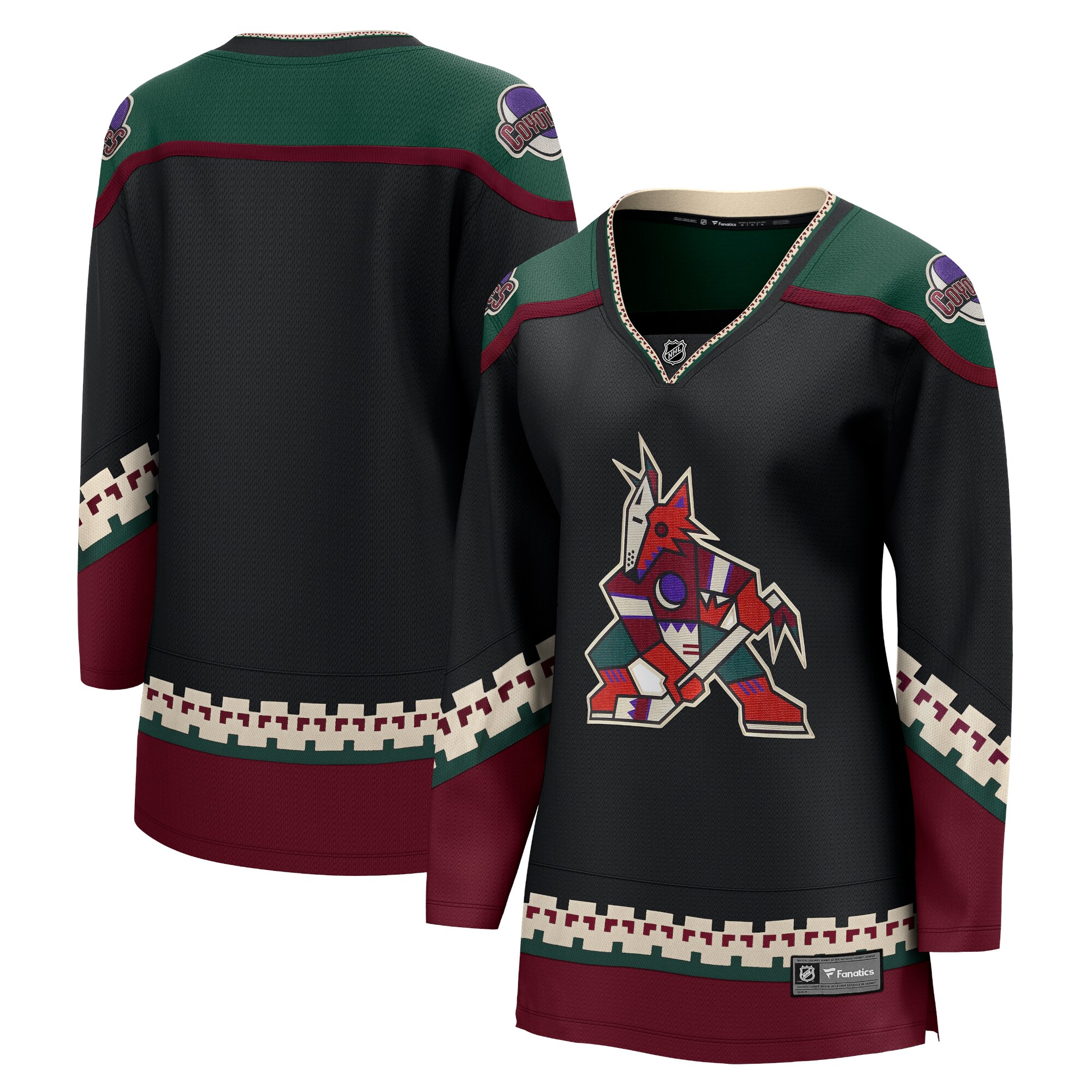 Arizona Coyotes Fanatics Women’s Home Breakaway Jersey – Black mysite