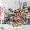DIY Christmas Sleigh Diamond Painting Acrylic Desktop Ornaments