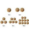 Rabbit Fur Ball Cat Toy 3.15in Plush Fuzzy Artificial Balls for Kitten Pet Gifts