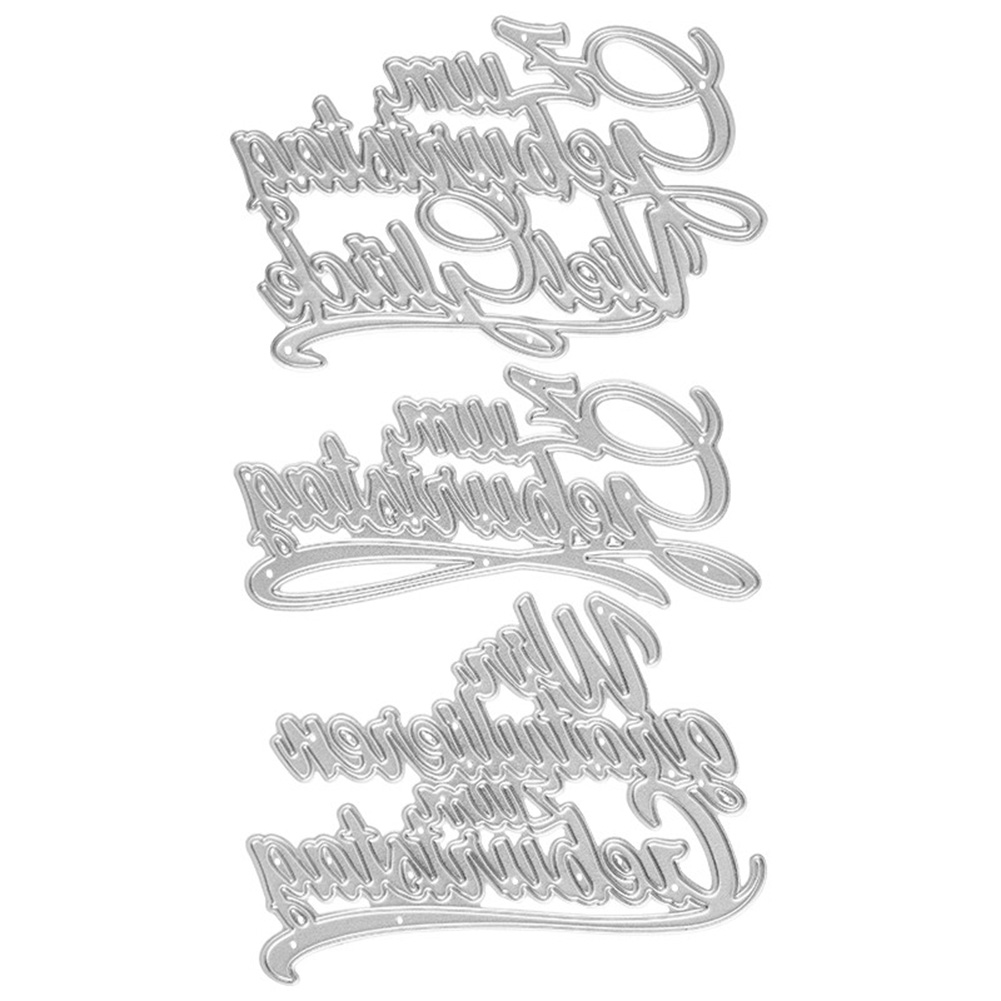 

German Words - Paper Craft Cutting Dies, 501 Original