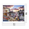 Seaside Town-11CT Stamped Cross Stitch-40*50cm