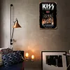 Kiss - Panneaux en &eacute;tain m&eacute;tallique(20*30cm/30*40cm) - Musique