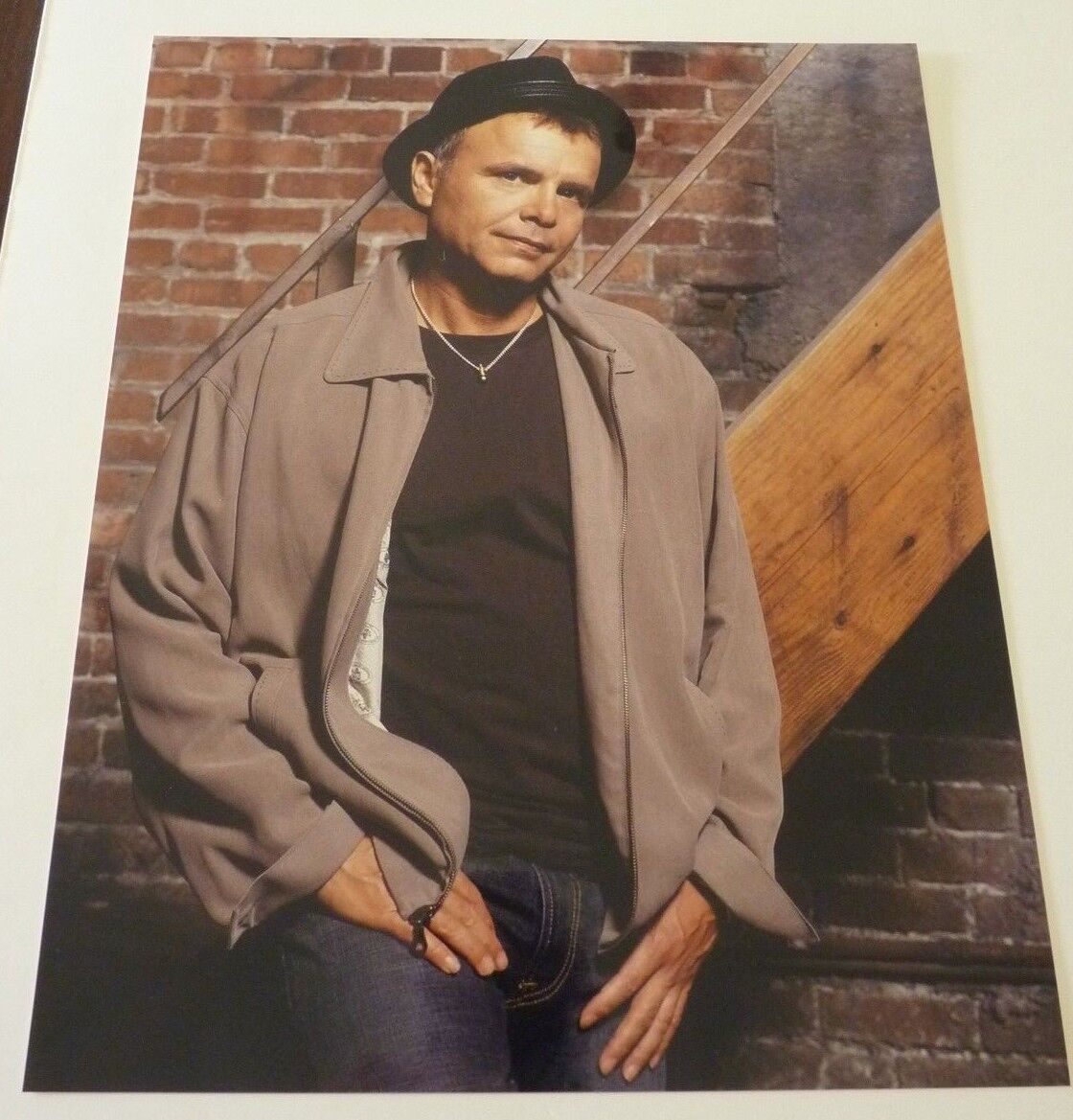 Joe Pantoliano Actor Sexy 8x10 Color Promo Photo Poster painting