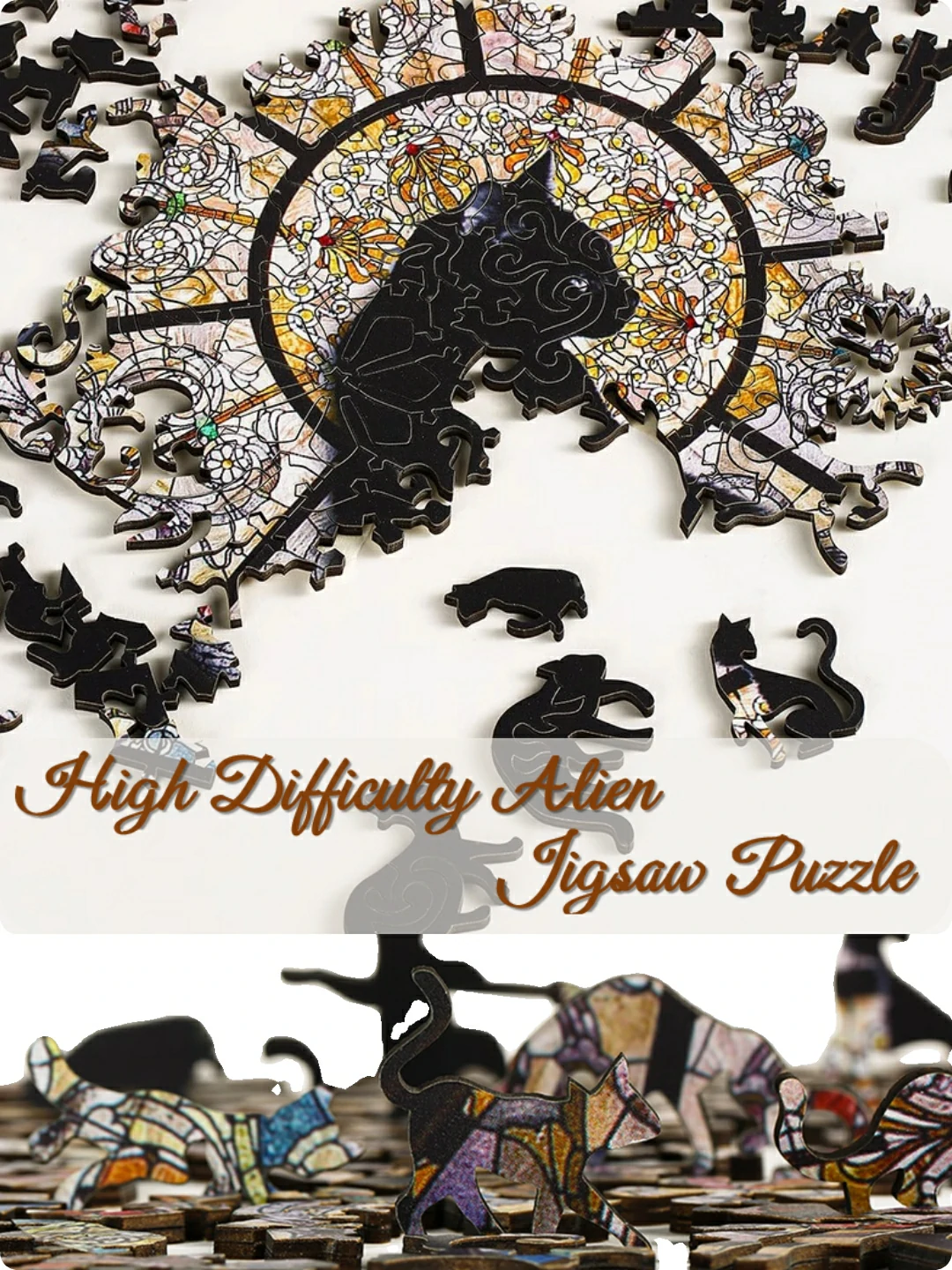 Cathedral Cat Jigsaw Puzzle