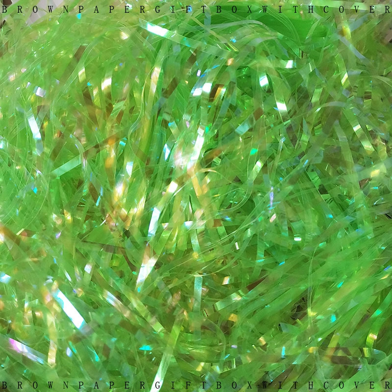 Magic Color Raffia Grass Shredded Paper Silk Filler Factory Gift Box Accessories Diy Material Handmade Factory Direct Sales