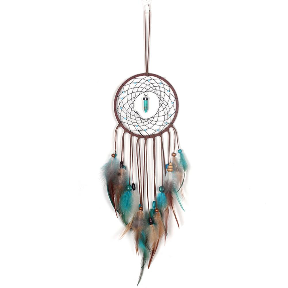 

Handmade Dream Catcher LED Light Feathers Wall Hanging Dreamcatcher Decor, 501 Original