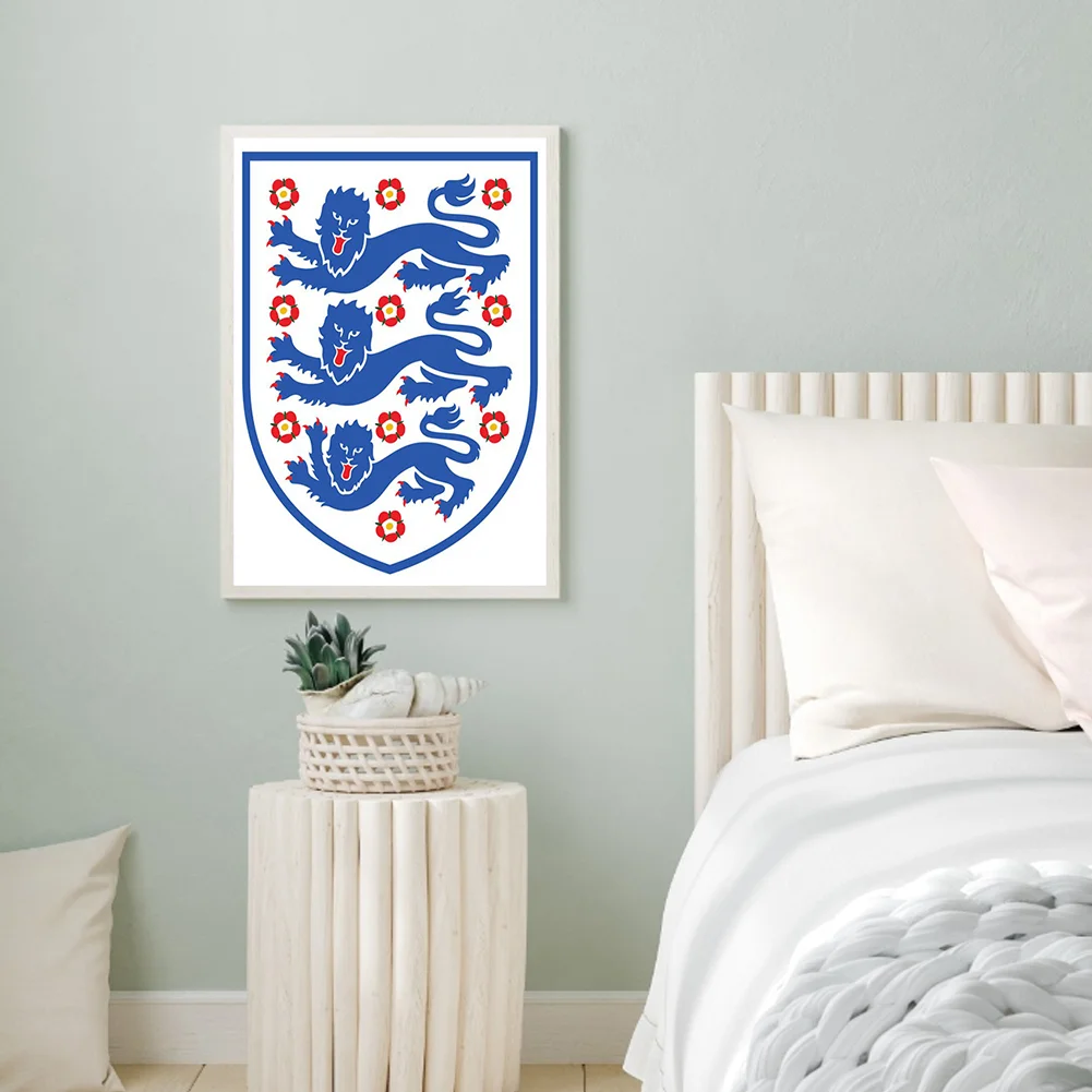 Full Round Diamond Painting 30*40cm - English Football