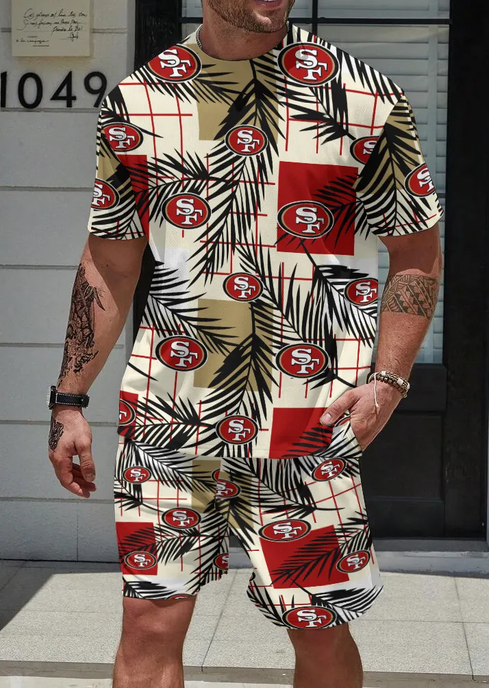 San Francisco 49ers Limited Edition Top And Shorts Two-Piece Suits