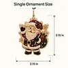 6pcs DIY Pearl Diamond Painting Christmas Tree Hanging Ornaments