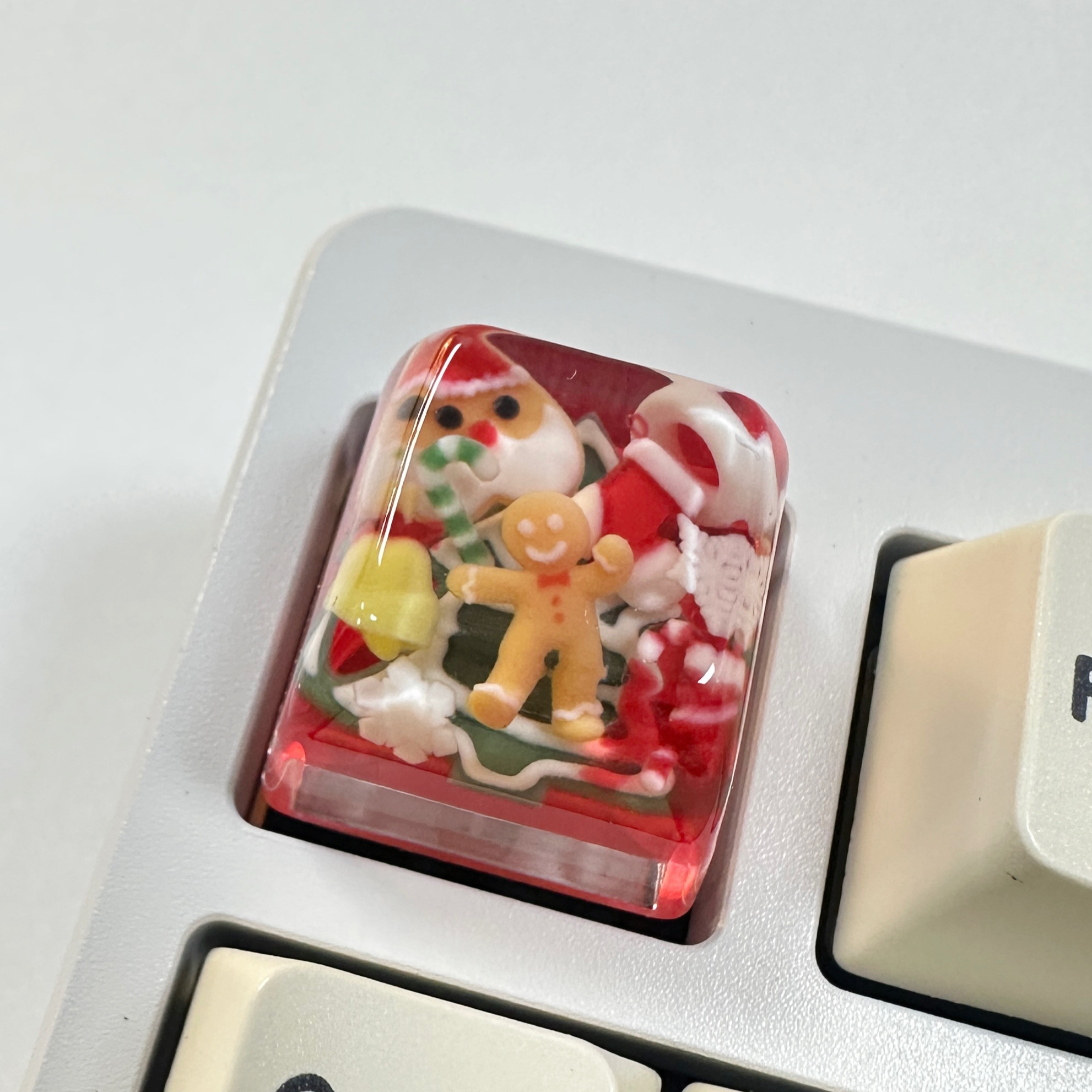 Firstgr Firstgr Merry Christmas Personalized Character Custom Resin Keycaps