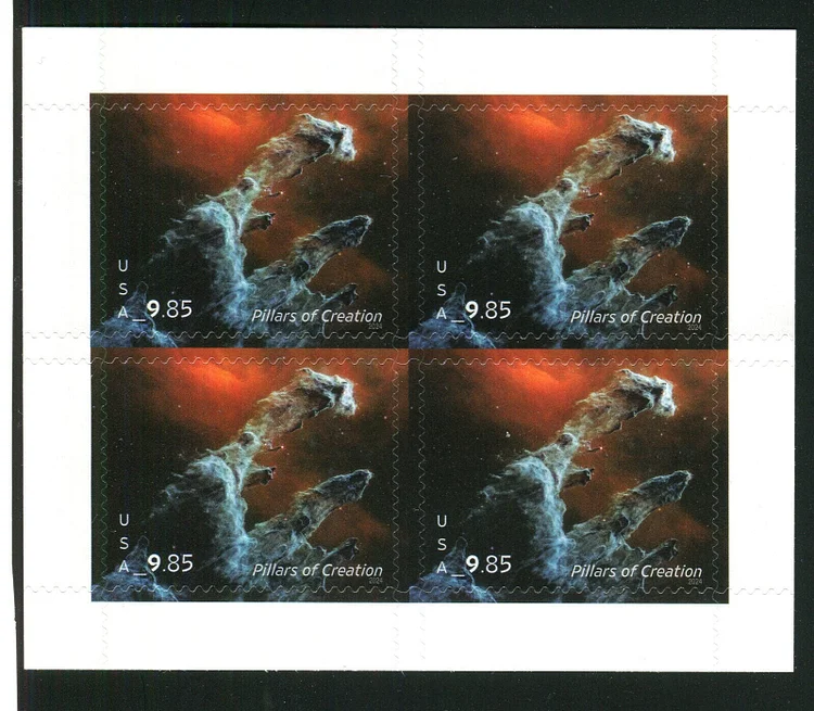 2024 Pillars of Creation $9.85 NASA Webb Space Priority Mail Stamp