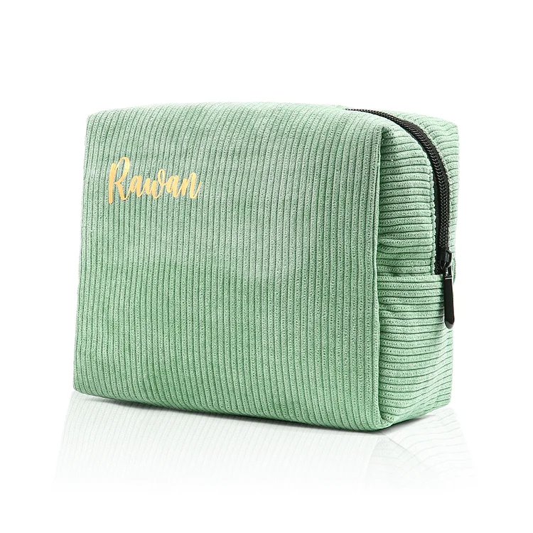 Cosmetic Bag-Personalized 1 Name Customized Cosmetic Bags In Various Colors