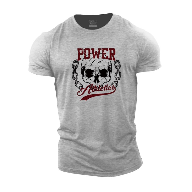 Cotton Power Athletics Graphic Men's T-shirts tacday