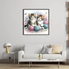 Kitten - 11CT Stamped Cross Stitch - 40*40cm - Cat