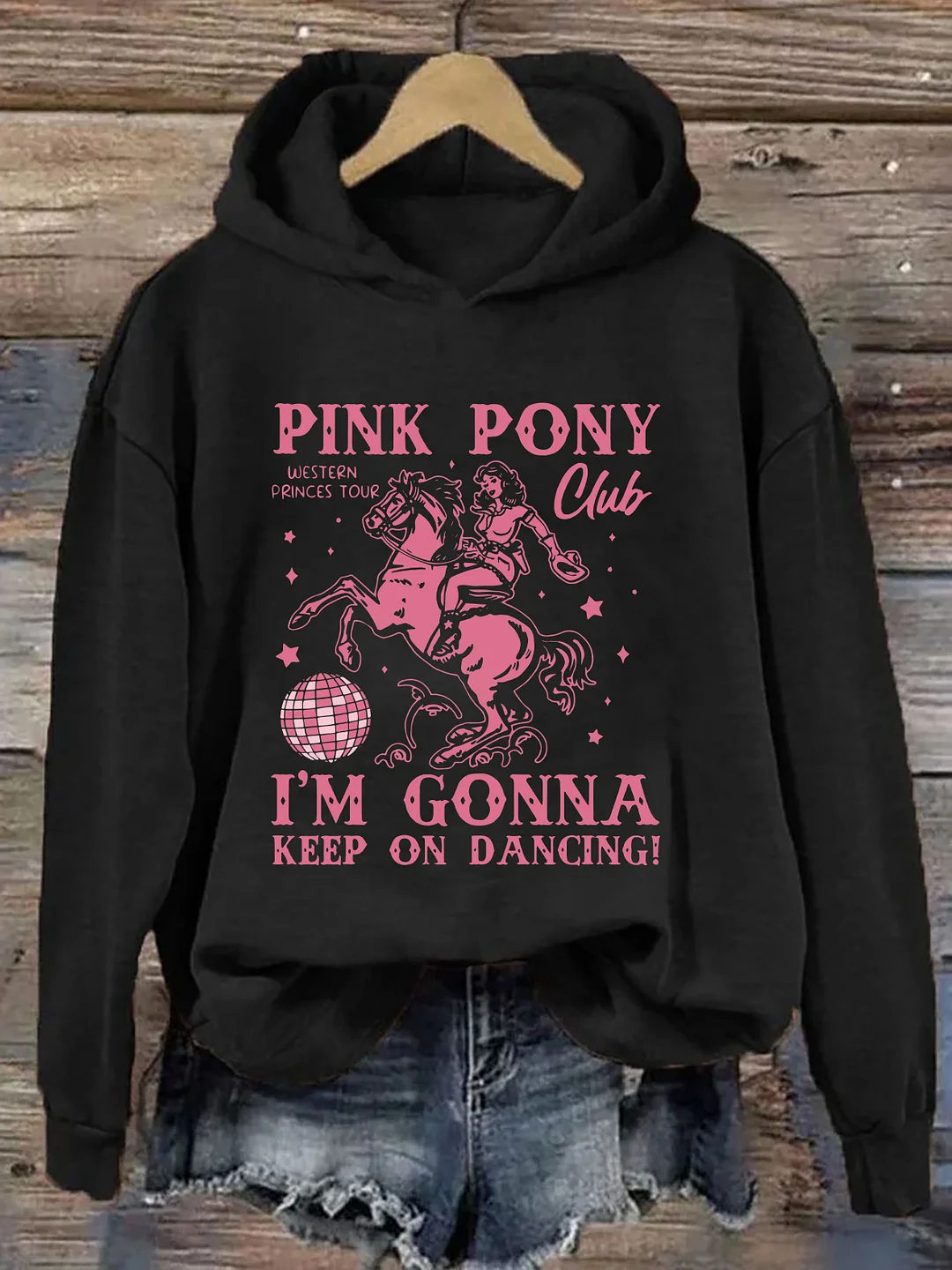 Pink Pony Club Hoodie